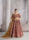 Kf 32 Coffee Banarasi Silk Patch Work Semi Bridal Lehenga Choli Wholesale Clothing Distributors In India
